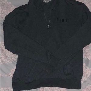 VS PINK QUARTER ZIP